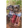 Image 1 : Schrader / Napa Air Compressor w/ 2 Hose Reels, 30 Gallon 8HP