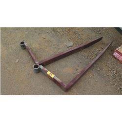 Pair: 4' Forklift Forks (4 Foot)