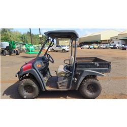 2010 Club Car XRT950 Industrial Utility Gas Golf Cart - Manual Dump Bed