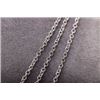Image 3 : Sterling Silver and Cubic Zirconi Layered Necklace