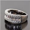 Image 2 : Sterling Silver and Cubic Zirconia Band
