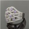 Image 2 : Sterling Silver and Cubic Zirconia Ring
