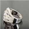Image 3 : Sterling Silver and Cubic Zirconia Ring