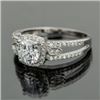 Image 1 : Sterling Silver and Cubic Zirconia Ring