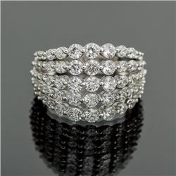 925 Silver and Cubic Zirconia Ring
