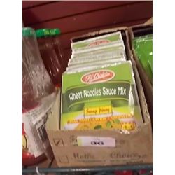 CASE OF CHOP SUEY MIX - WHEAT NOODLE SAUCE EACH CASE CONTAINS 24 X 50 GRAM PACKAGES.  RETAIL APPROX.