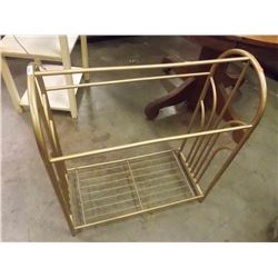 BRASS BLANKET STAND