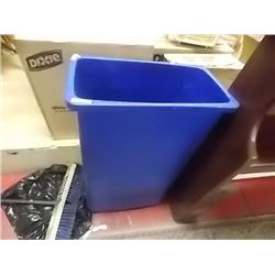 BLUE RECYCLE PAIL - LARGE