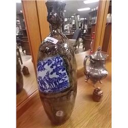 HAND CRAFTED TERRACATA VASE 17" TALL