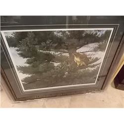 FRAMED LIMITED EDITION PRINT - ONE WING ABOVE DREAM OR HUNGER - RICHARD CASEY - ESTIMATED GALLERY PR