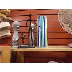 FIGURE OF PEOPLE, SALT & PEPPER SHAKERS AND MORE