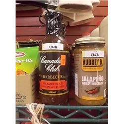 BBQ SAUCE - 2 HICKORY BOLD & 1 HONEY SMOKED