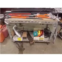 SHOP SHELF ON WHEELS - 2 TIER