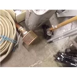 TRASH PUMP HOSE WITH SCREEN