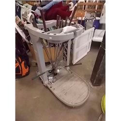 JANITOR'S CART - PLUS GOLF CLUBS