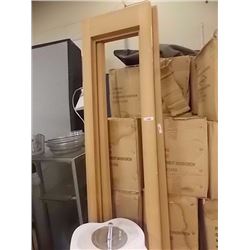 UNFINISHED DOOR / SIGN FRAME - 14" X 80" - 2 X BID