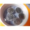 Image 3 : COINS - CAN. ½ DOLLAR -1983(3)-1980-1981- 5 TTL IN DISPLAY CASE