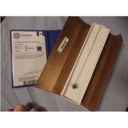 NECKLACE - 16 (.25CT) ROSE FACETTED  DIAMONDS IN STERLING SILVER HALO DESGNED SETTING - WHITE AND RO