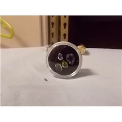 GEMSTONES ASSORTED GEM STONES - RETAIL EST $150 CONTAINER NOT INCLUDED