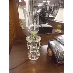 TABLE LAMP - TEAR DROP GLASS CRYSTALS