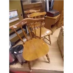MAPLE CHAIRS - 3 TTL
