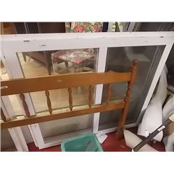 THERMAL PANE WINDOW WITH SLIDER