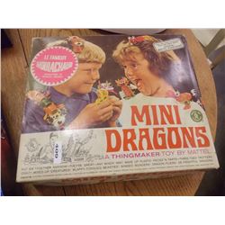 VINTAGE MATTEL - MINI DRAGONS TOY MAKER - IN ORIGINAL BOX