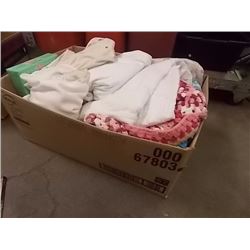 SHELF LOT TABLES CLOTHS AND MORE