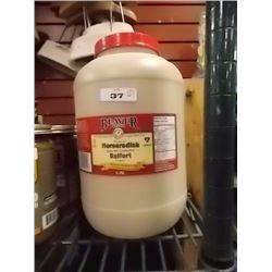 LARGE JUG OF HORSE RADISH - 3.75L