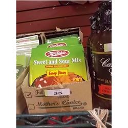 CASE OF SWEET SOUR MIX - CASE CONTAIN 24 X 50 GRAM PACKAGES. . - RETAIL APPROX. $50