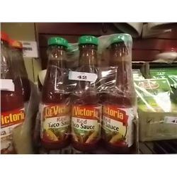 HOT SAUCE -"LA VICTORIA" - 6 X8 OZ - SALSA BRAVA - -MILD