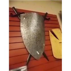 DECORATIVE METAL SWORD AND SHEILD