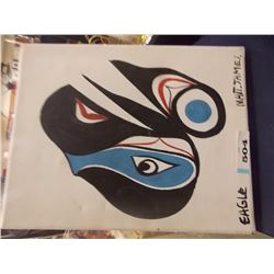 NATIVE ART - PAINTING ON CANVASE BY MATT JAMES