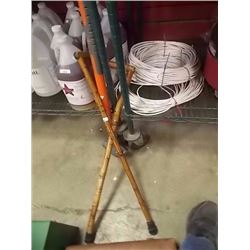 WOOD CANES - 2 TTL
