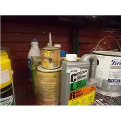 LOT OF ASSORTED CLEANERS