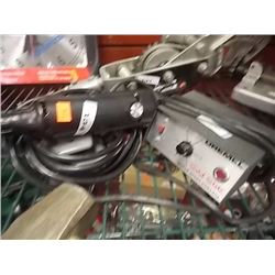 ELECTRIC DREMEL, PEDDLE AND DREMEL BOX