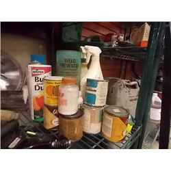LARGE LOT OF ASSORTED - WEED PREVENT, ENAMEL AND MORE