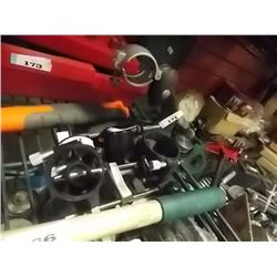 DREMEL STAND AND ASSORTED PIECES