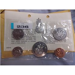 COINS - UNCIRCULATED - WITH WRITE UP - COINS SET