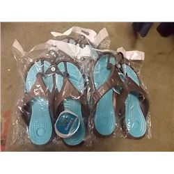 NEW GEKKO FLIP FLOPS - SZ XL - 3 PER LOT
