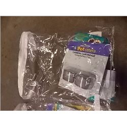 BAG OF ASSORTED PET ITEMS
