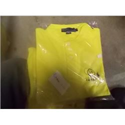POLO SHIRT - NEW - YELLOW - LARGE