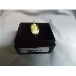 VINTAGE WATCH - NO STRAP - EARLY 1900'S - WATCH FACE GOLD PLATED?