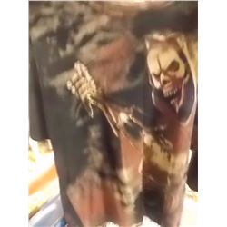 T-SHIRT -  AFFLICTION - GRIM REAPER WITH URN (GOLD FOIL) - XXL