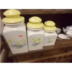 CANNISTER SET - 3 PC