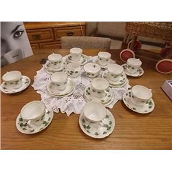TEA CUPS AND CHINA - 27PC