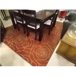 AREA CARPET - RED