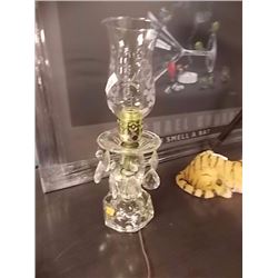 TABLE LAMP - TEAR DROP GLASS CRYSTALS
