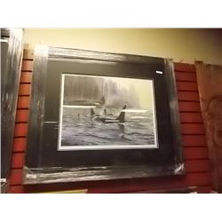 FRAMED LIMITED EDITION PRINT - "A" POD - BILL MAXIMICK - GALLERY ESTIMATE - $575