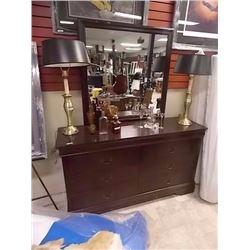 NEW DRESSER - 6 DRAWER - WITH MIRROR